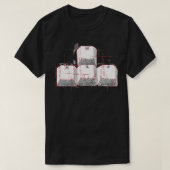 WASD Keys Computer Gaming - PC Gamer T-shirt (Design voorkant)