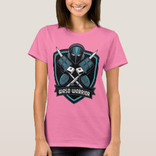 WASD PC-gamer T-shirts voor videogame-enthousiaste