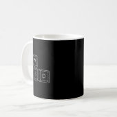 Wasd Pc Gamer Toetsen Computer Gaming Cadeau Koffiemok (Voorkant links)