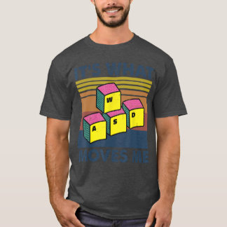 WASD PC-gamercadeaus videogames voor jongens en ma T-shirt