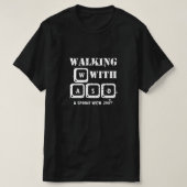 WASD - PC Gaming Esports Mode geactiveerd T-shirt (Design voorkant)