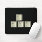 WASD-toetsen Muismat (Met muis)