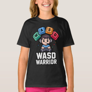 WASD Warrior PC-gamer T-shirts voor gamen