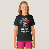 WASD Warrior PC Gamer Tshirts for Gaming (Voorkant volledig)