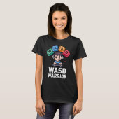 WASD Warrior PC Gamer Tshirts for Gaming (Voorkant volledig)