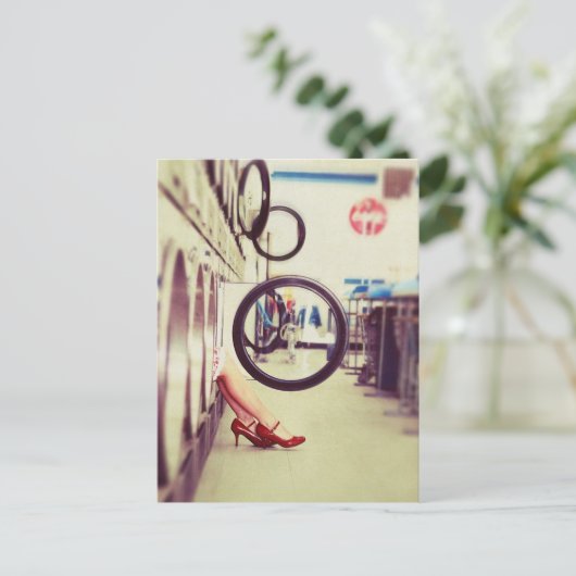 wasdag briefkaart (Staand voorkant)