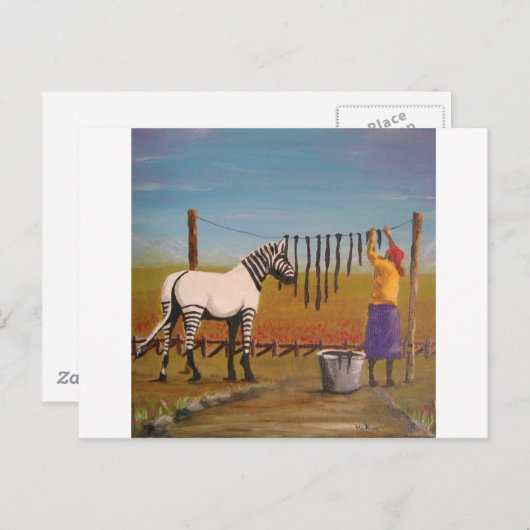 Wasdag Briefkaart (Voorkant / Achterkant)