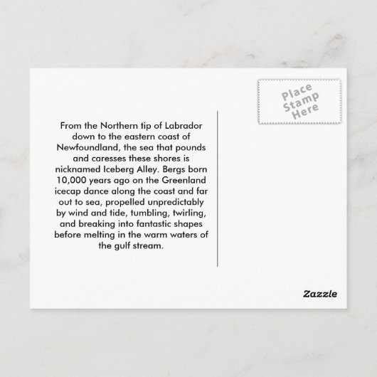 Wasdag Briefkaart (Achterkant)