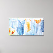 Wasdag in bloei canvas afdruk (Voorkant)