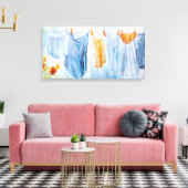 Wasdag in bloei canvas afdruk (Insitu (Woonkamer))