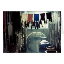 Wasdag in Venetië, Italië