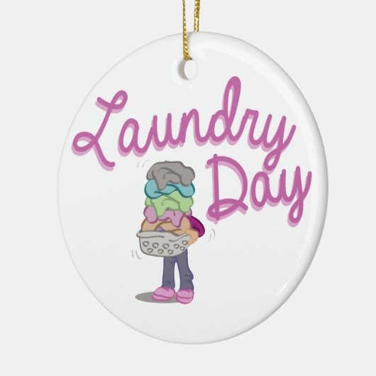 Wasdag Keramisch Ornament (Links)