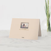 Wasdag / kleurrijke wasserij buiten het raam kaart (Achterkant)