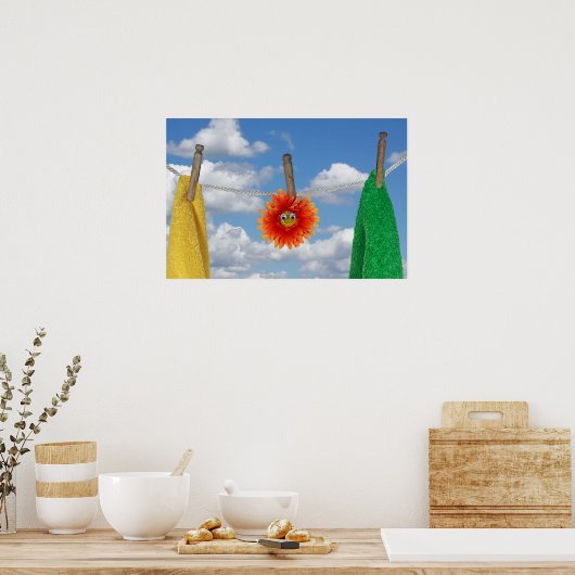 Wasdag Poster (Keuken)