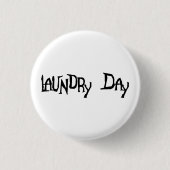 Wasdag Ronde Button 3,2 Cm (Voorkant)