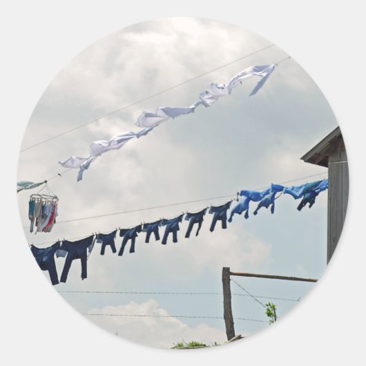 Wasdag sticker (Voorkant)