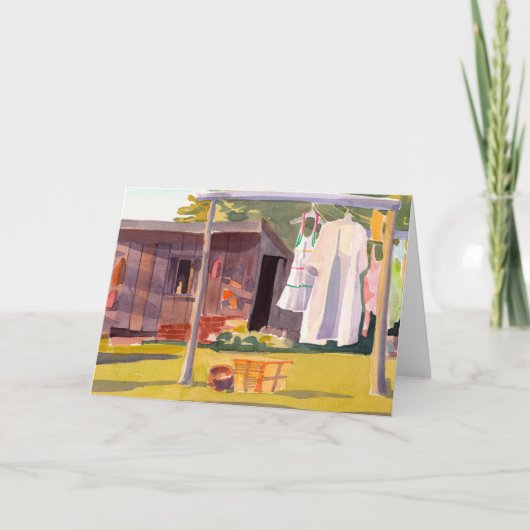 Wasdagkaart Kaart (Voorkant)