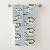 Wasdagkat Bad Handdoek (Insitu)