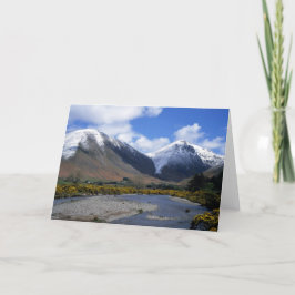 Wasdale Head Spring Cumbria England Bedankkaart