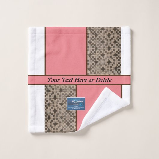 Wasdoek (Perzik LED S.C.C.)RFPMDesigns ©️2023 Washandje (Wasdoekje)