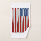 Wasdoekset voor honkbal-Amerika (VS) Bad Handdoek (Handdoek)