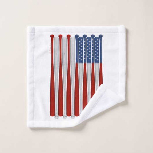Wasdoekset voor honkbal-Amerika (VS) Bad Handdoek (Wasdoekje)