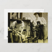 wasdroger briefkaart (Voorkant / Achterkant)