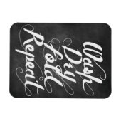 Wasdroog herhalen magneet (Horizontaal)