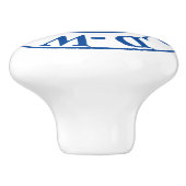 WASDROOGVOUDIG - Wasbakkeramische knop (Zijkant)