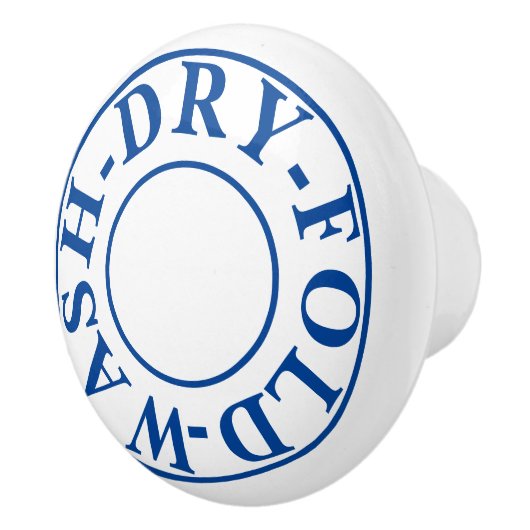 WASDROOGVOUDIG - Wasbakkeramische knop (Rechts)