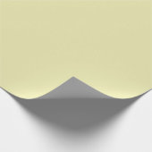 Wasgeel Effen Kleur Cadeaupapier (Hoek)