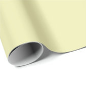 Wasgeel Effen Kleur Cadeaupapier (Rol Hoek)