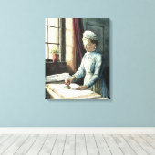 Wasgoed, c.1880 canvas afdruk (Insitu (Houten vloer))