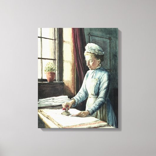 Wasgoed, c.1880 canvas afdruk (Voorkant)