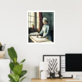 Wasgoed, c.1880 poster (Thuiskantoor)