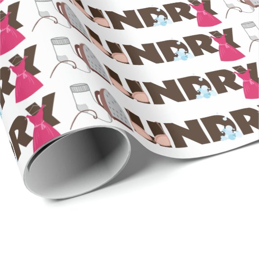 wasgoed cadeaupapier (Rol Hoek)