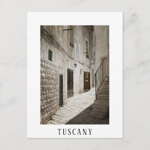 Wasgoed dat in een steegje in Italië droog is Briefkaart