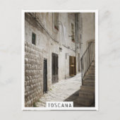 Wasgoed dat in een steegje in Italië droog is Briefkaart (Voorkant)