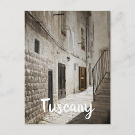 Wasgoed dat in een steegje in Italië droog is Briefkaart