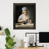 Wasgoed Ironing door Henry Robert Morland Poster (Thuiskantoor)