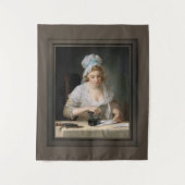 Wasgoed Ironing door Henry Robert Morland Wandkleed (Voorkant)