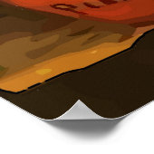 Wasgoed, jongen op de wasbuis. poster (Hoek)