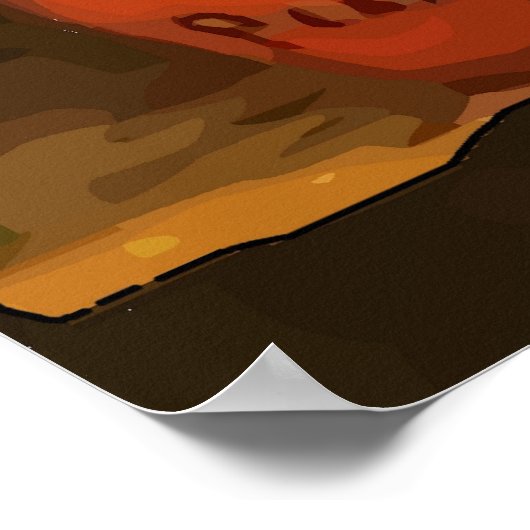 Wasgoed,  jongen op de wasbuis. poster (Hoek)