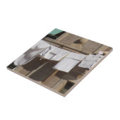 Wasgoed, kast, keramische Tegel Tegeltje (Zijkant)