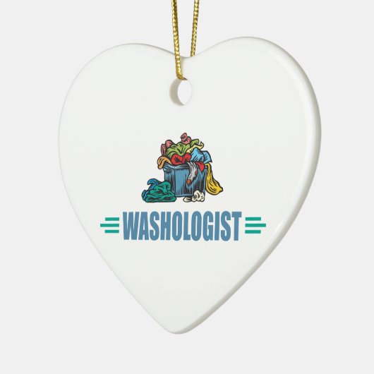 wasgoed keramisch ornament (Links)