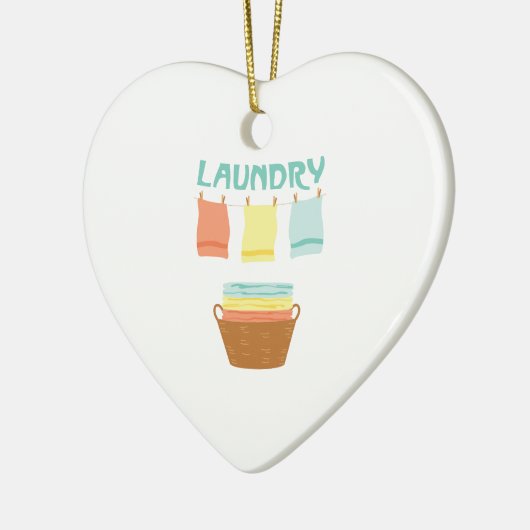 wasgoed keramisch ornament (Links)