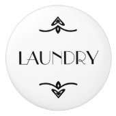 wasgoed keramische knop (Voorkant)