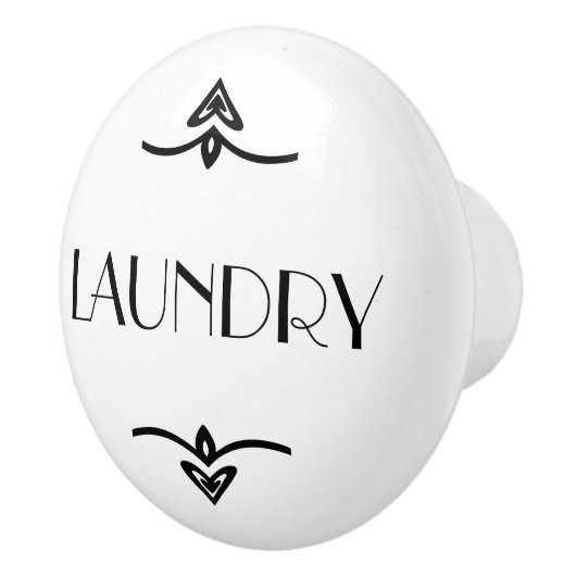 wasgoed keramische knop (Rechts)