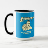 Wasgoed: maak je geen zorgen over de Thanksgiving  Mok (Links)