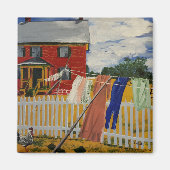 wasgoed magneet (Voorkant)